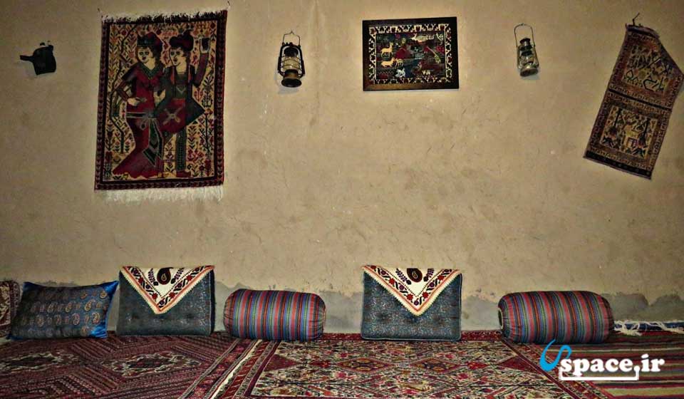 نمای اتاق اقامتگاه بوم گردی رودین راویز - رفسنجان - روستای رودین